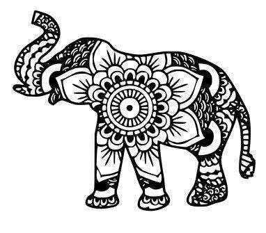 Download Mandala Elefant SVG | Etsy