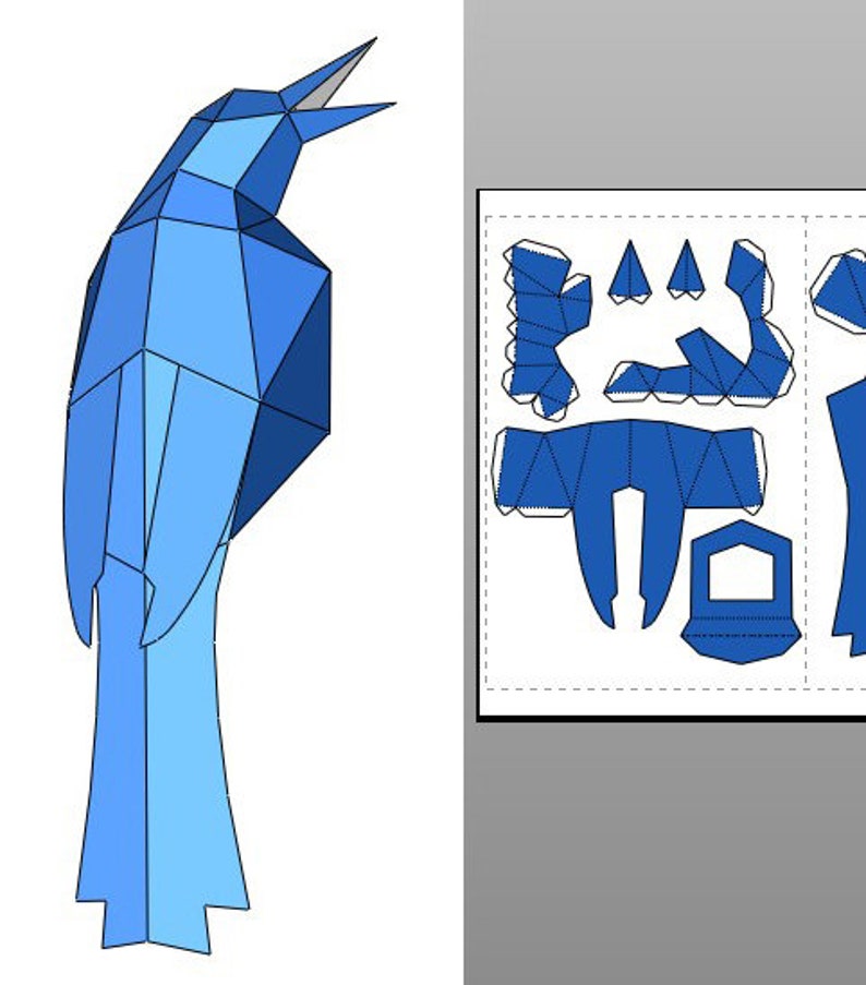 Полигональные фигуры из бумаги схемы для начинающих легкие