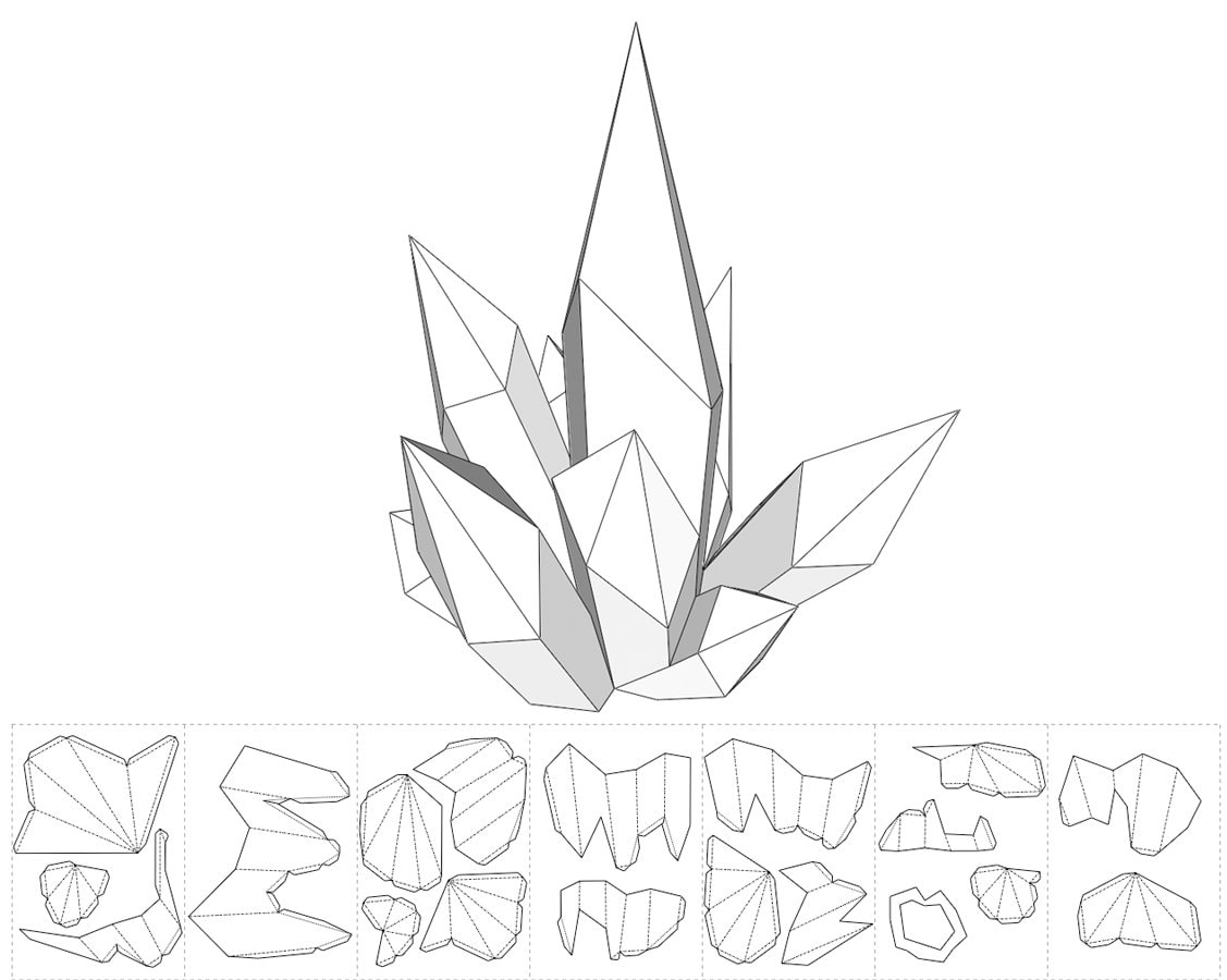 DIY Paper Craft Crystal, 3D Papercraft Model, PDF Template, Low Poly Gem, Jewel, Make Your Own Gemstone, Pepakura Kit, Digital Download File - Etsy diy-paper-craft-crystal-3d-papercraft-model-pdf-template-low-poly-gem-jewel-make-your-own-gemstone-pepakura-kit-digital-download-file-etsy