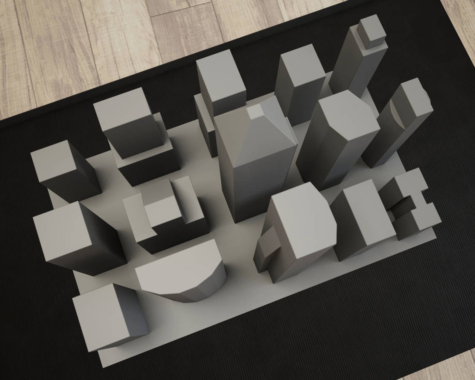 Papercraft New York City 3D Paper Craft Buildings PDF Etsy