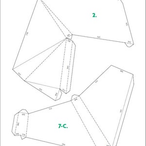 Papercraft PDF Dolphins, 3D Origami Paper Craft DIY Kit, Home Decor ...