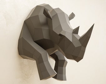 Rhino Rider by Ebony Visions | Exclusive Artwork by Thomas