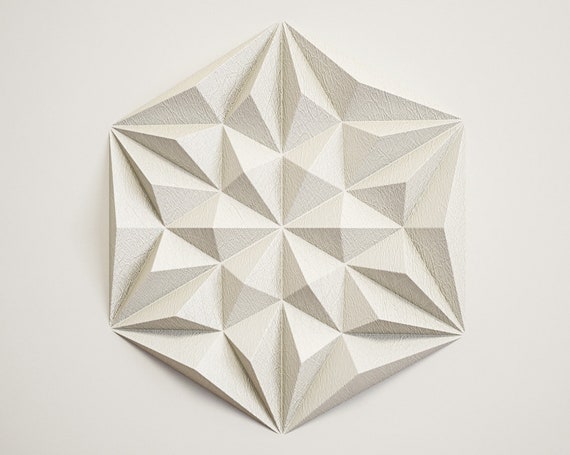 Download Papercraft 3d Mandala Geometric Pattern Home Wall Decor Etsy