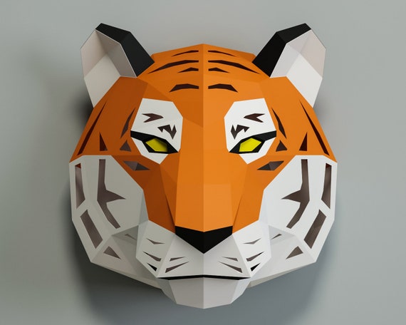 3D pen] Making a tiger. 