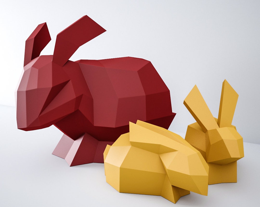 DIY Giant Origami Bunnies!