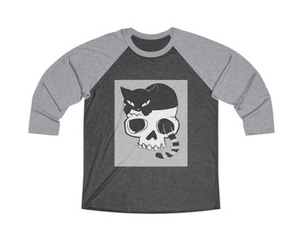 Unisex Tri-Blend 3/4 Raglan Tee