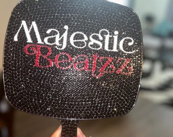 Crystal Rhinestone Handheld Mirror