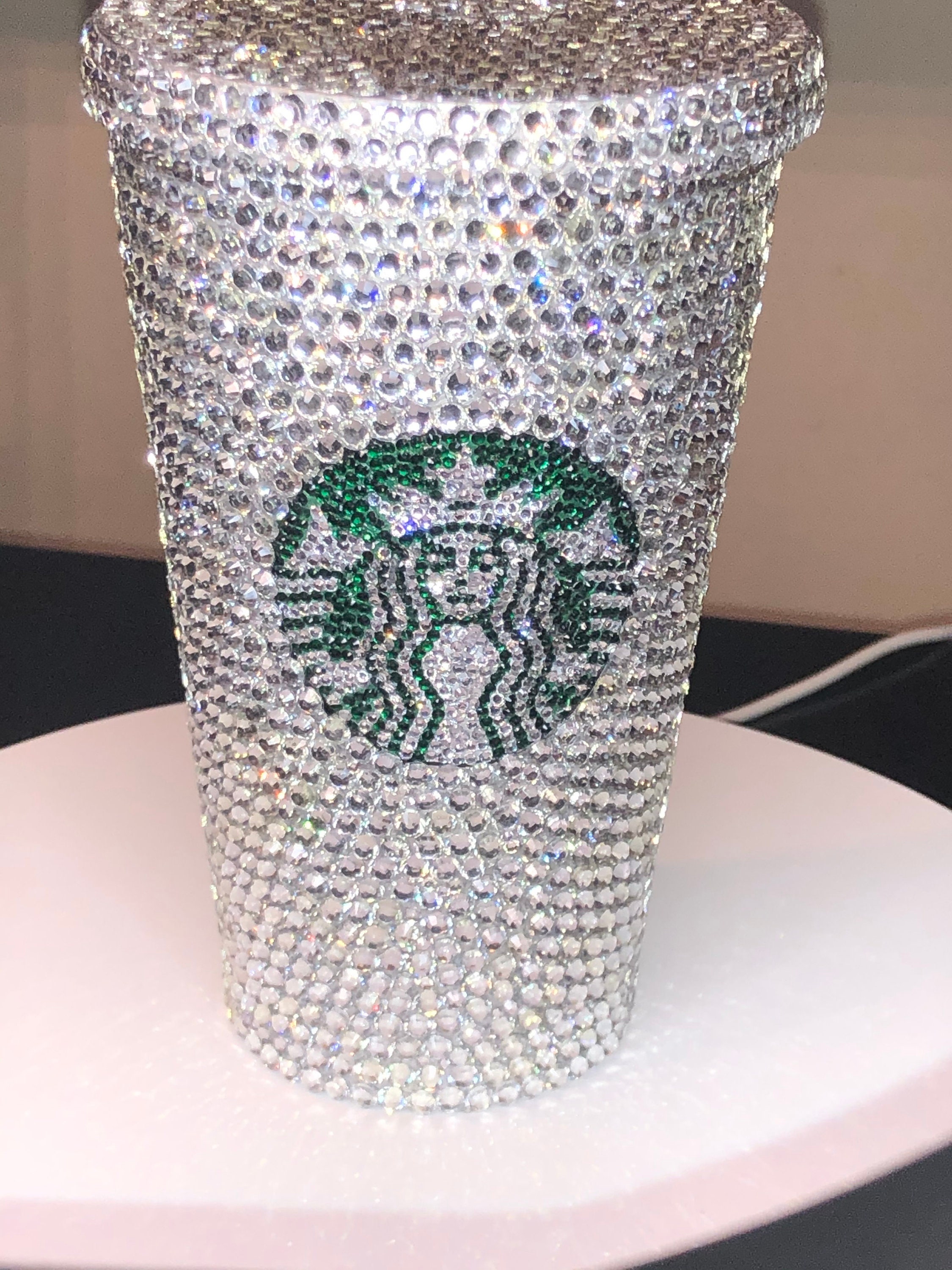 starbucks cup bedazzled
