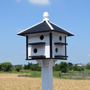 martin house | Martin Birdhouse | Amish Bird house | poly birdhouse | 8 rooms | Amish Handmade| Made in USA