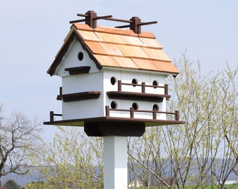 Purple Martin Birdhouse  | Made in USA | Amish handmade