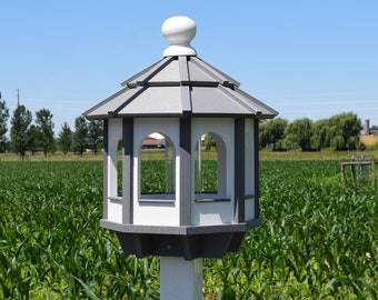LARGE Poly Bird Feeder | Amish Handmade | post not included