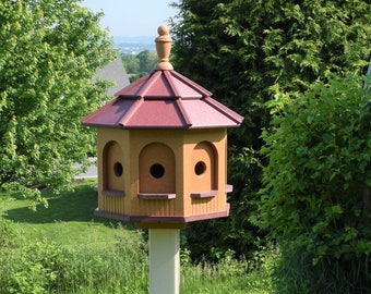 Birdhouse | Made of Recycled plastic birdhouse | Amish handmade | LARGE birdhouse | Made in USA