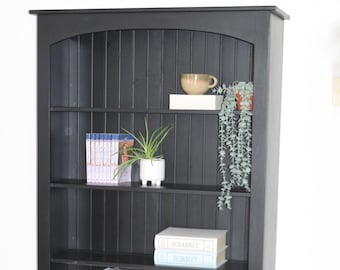 Amish handcrafted book case cabinet furniture | primitive cabinet| M218B