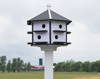 Martin birdhouse | Extra Large Martin birdhouse | 12 Holes | Extra large birdhouse | Made in USA | Amish handmade