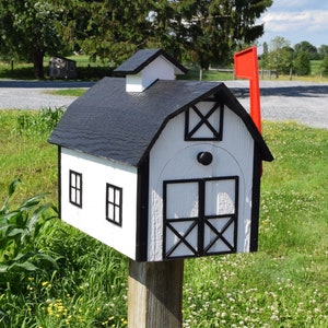 Barn mailbox | Amish mailbox | Amish handmade mailbox| Made in USA |