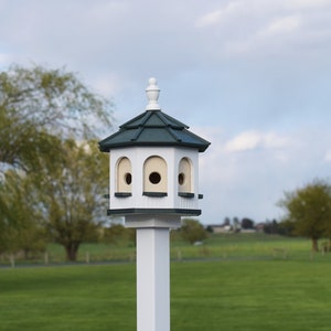 birdhouse | Small gazebo birdhouse | Made in USA | Amish handmade | Multiple colors| Poly lumber| small