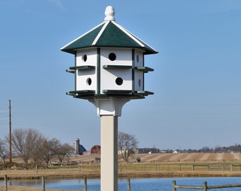 Martin birdhouse | Extra large birdhouse | Amish birdhouse | Amish handmade | made in USA 12 holes