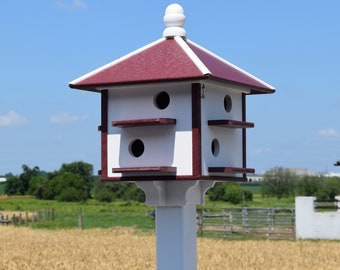 Martin birdhouse | Amish birdhouse |various colors  | Made in USA | Amish handmade