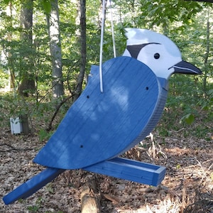 Bird feeder | Blue Jay Bird Feeder | Amish Handmade | Made in USA