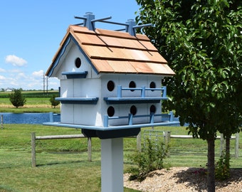 Purple Martin House | Amish birdhouse | Extra Large birdhouse | Martin birdhouse | Made in USA | Amish handmade