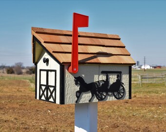 Grand Pavillon Birdhouse Bois Amish Handmade 8 Chambres
