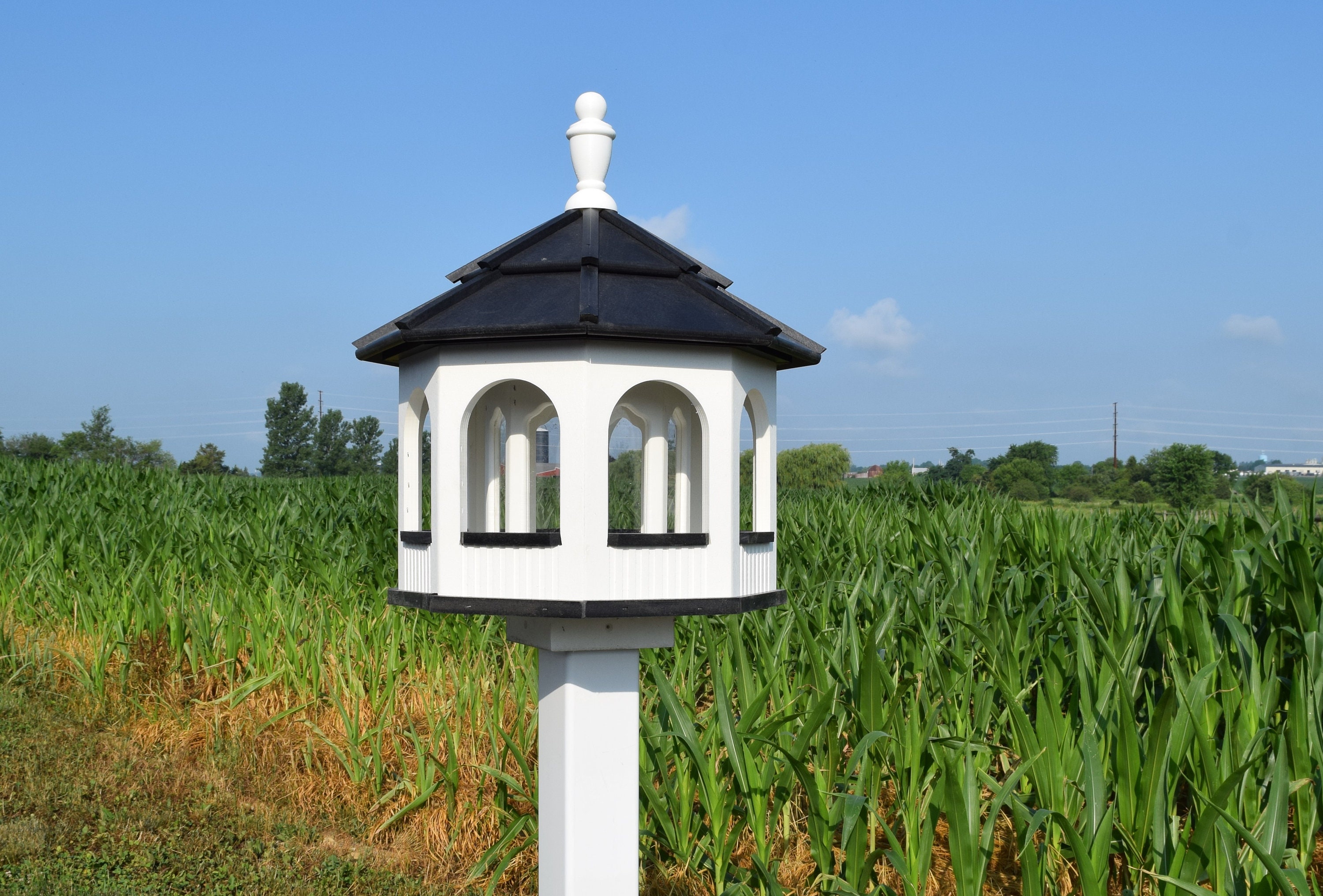 Large Bird Feeder extra Large 10 Qt Deluxe Tube Bird Feeder Etsy