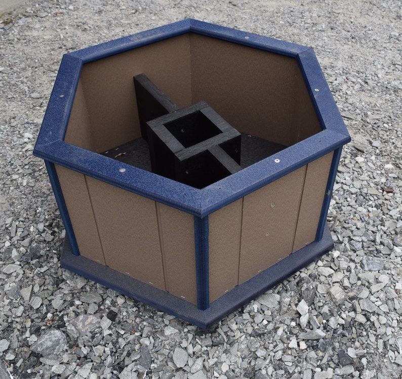 AmishHomeOutdoor Poly Lumber Planter Box - Thumbnail 2