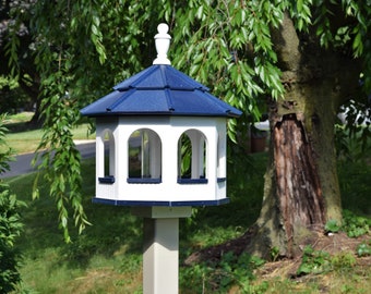 Bird feeder | Large bird feeder | Gazebo bird feeder |Amish handmade bird feeder |Octagon Poly feeder
