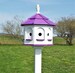 Birdhouse | LARGE gazebo birdhouse | Poly birdhouse| 8 rooms | Amish handmade birdhouse  | Made in USA | Bright colors 