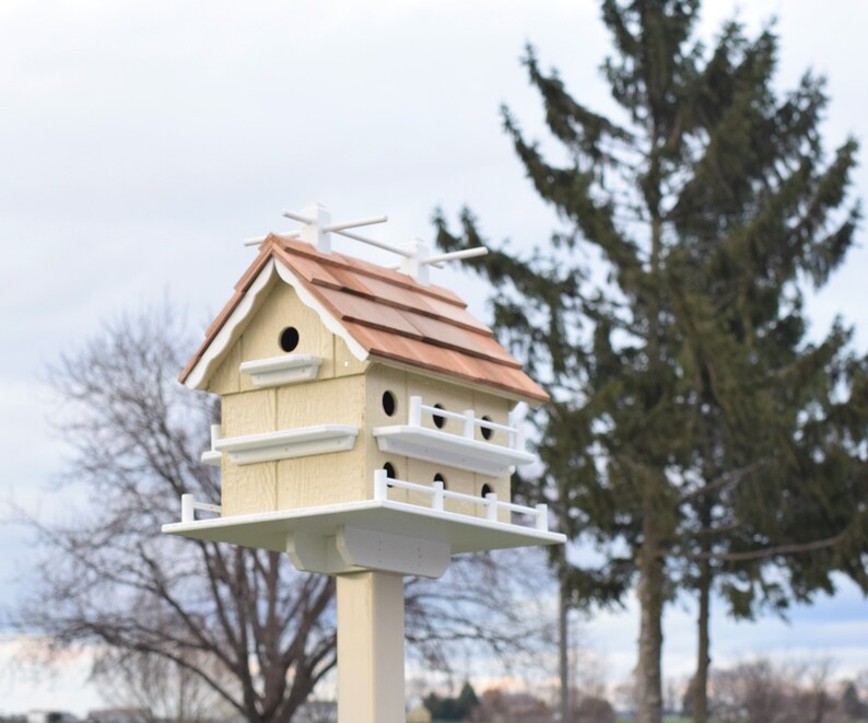 Martin Birdhouse Amish Handmade Extra Large Birdhouse Etsy