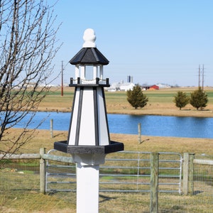 Lighthouse bird feeder | Poly bird feeder | Amish handmade | Made in USA | multiple colors