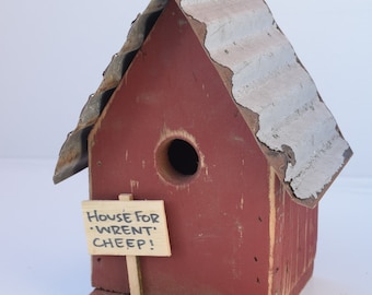 PACKAGE DEAL | 3 Wren bird houses | Reclaimed wood | Amish Handmade | Made in USA