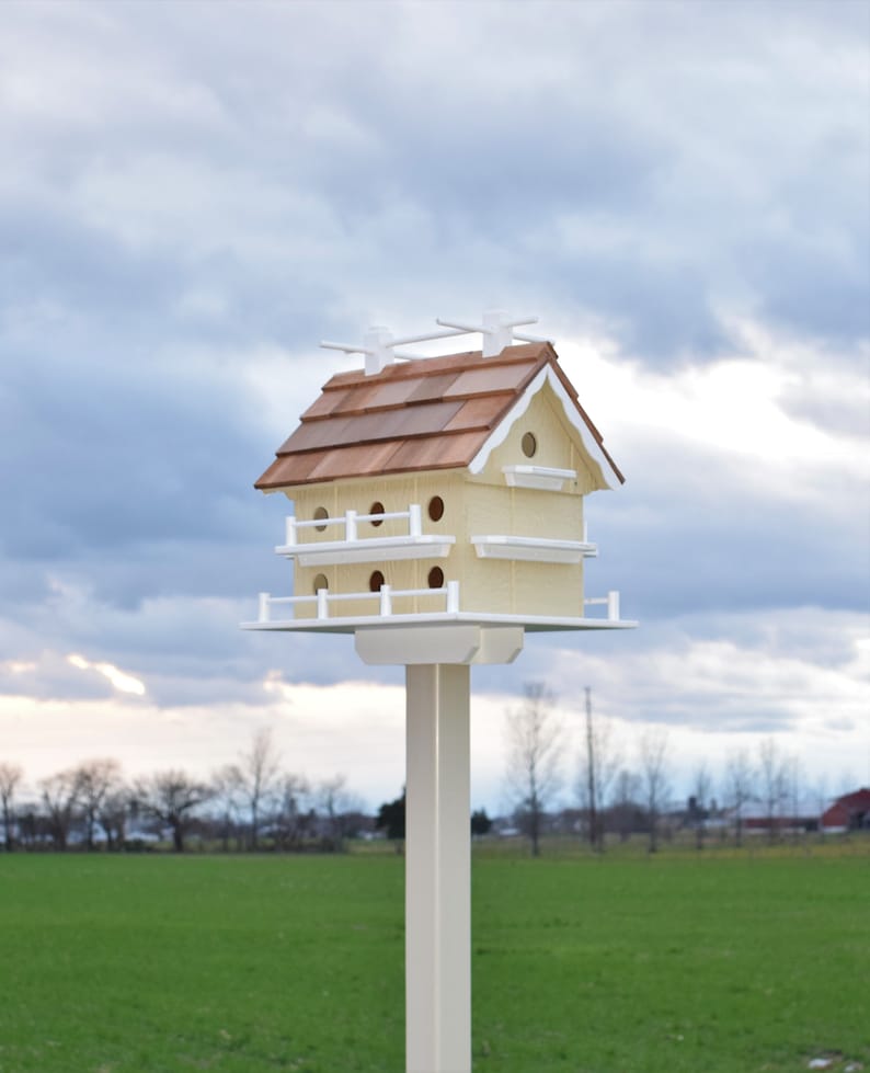 Martin Birdhouse Amish Handmade Extra Large Birdhouse Etsy