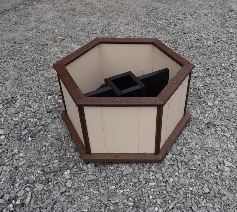 AmishHomeOutdoor Poly Lumber Planter Box - Thumbnail 3