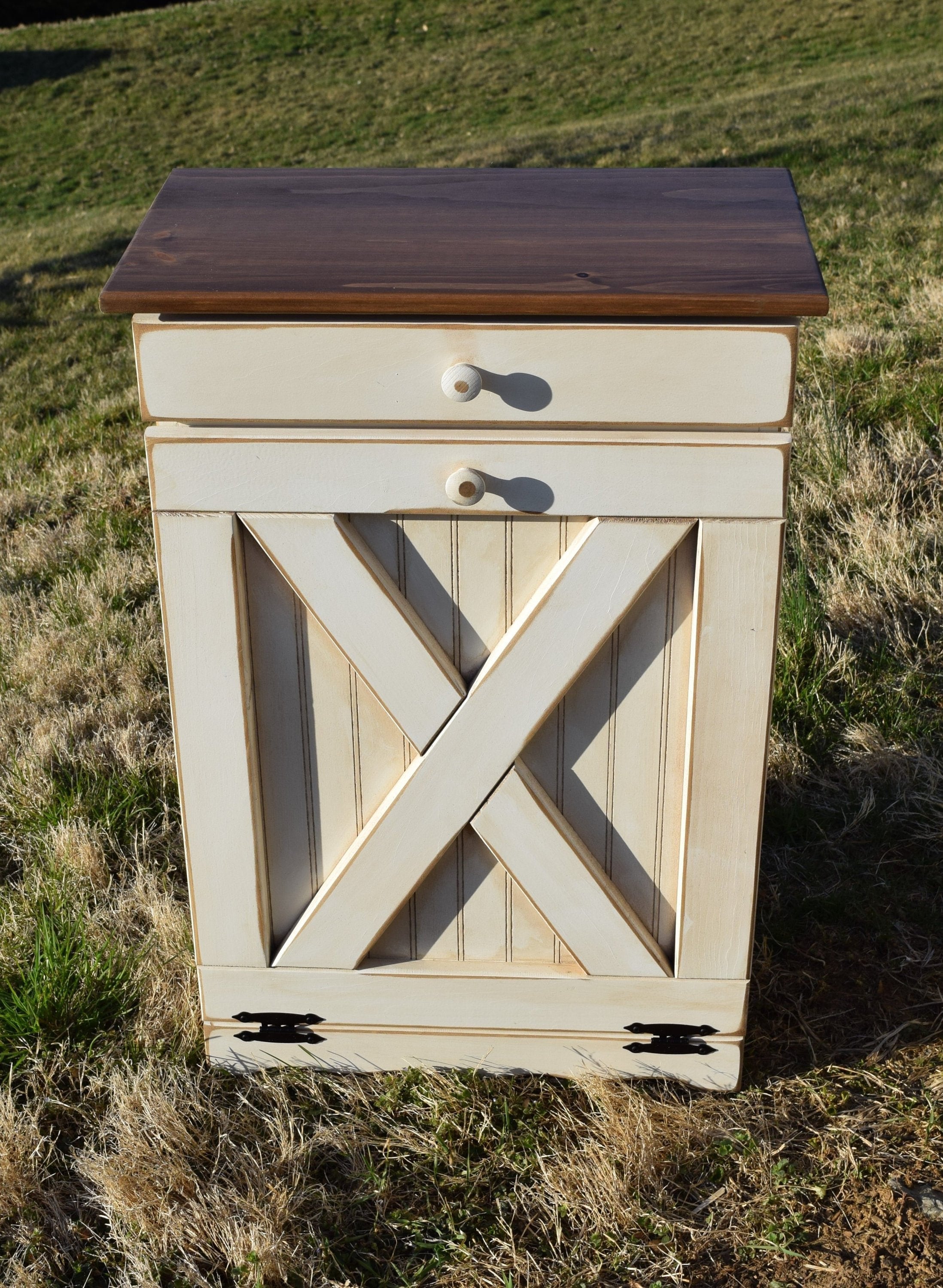 Base Waste Recycle with Paper Towel Drawer - Crystal Cabinets