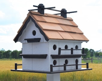 EXTRA LARGE Martin bird house | Handmade bird house | Multiple colors | Amish handmade | Made in USA