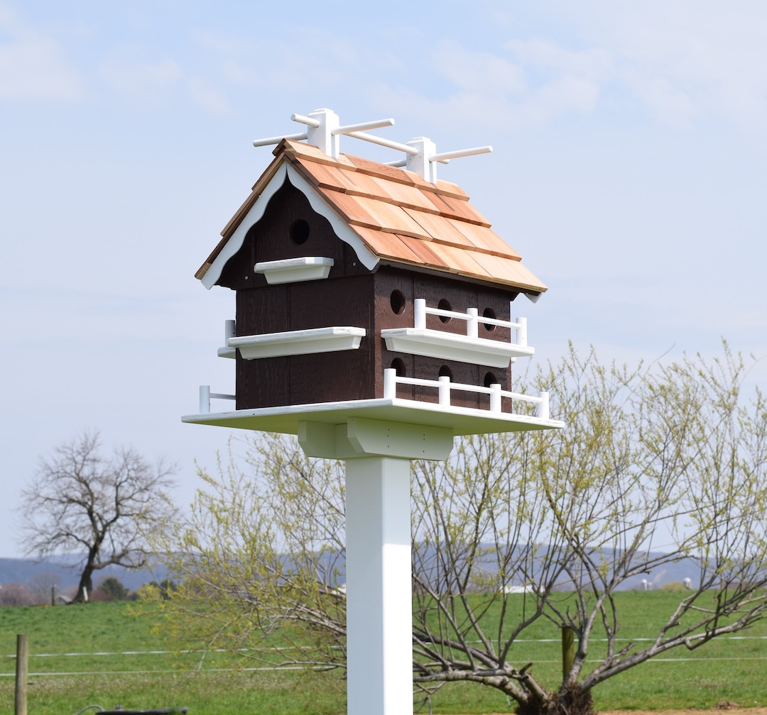 EXTRA LARGE Martin Bird House | Handmade Bird House | Multiple Colors