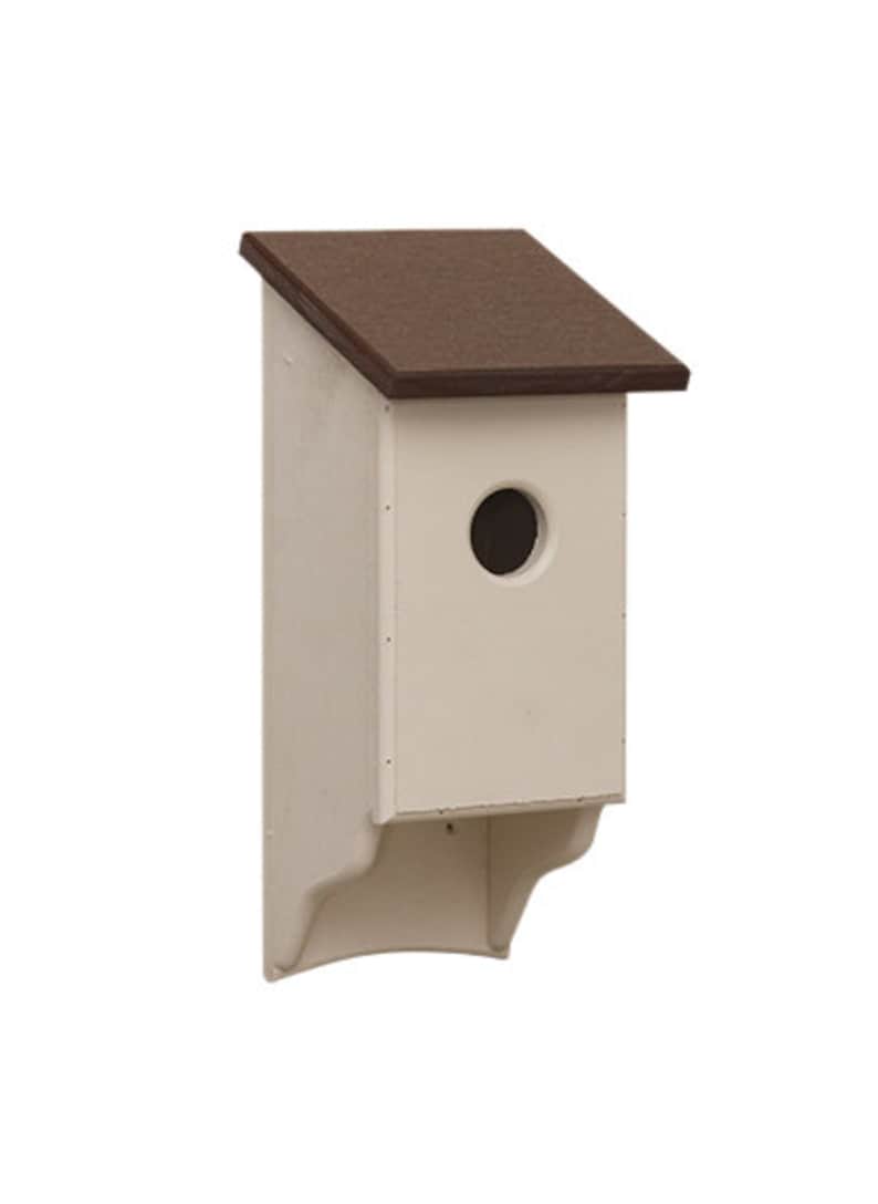 Small Poly birdhouse Bluebird house Amish handmade Made in USA image 5