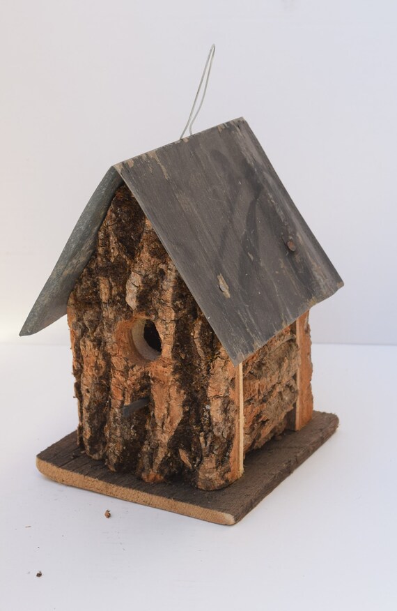 bark birdhouse