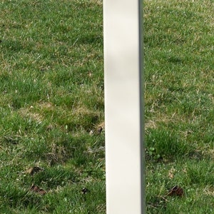 4x4 Post custom measures 3.5&quot;x3.5&quot; Outer Dimensions |  6&#39; post | PVC case with treated wood inside | 3.5&quot;x3.5&quot; Amish Handmade | Made in USA
