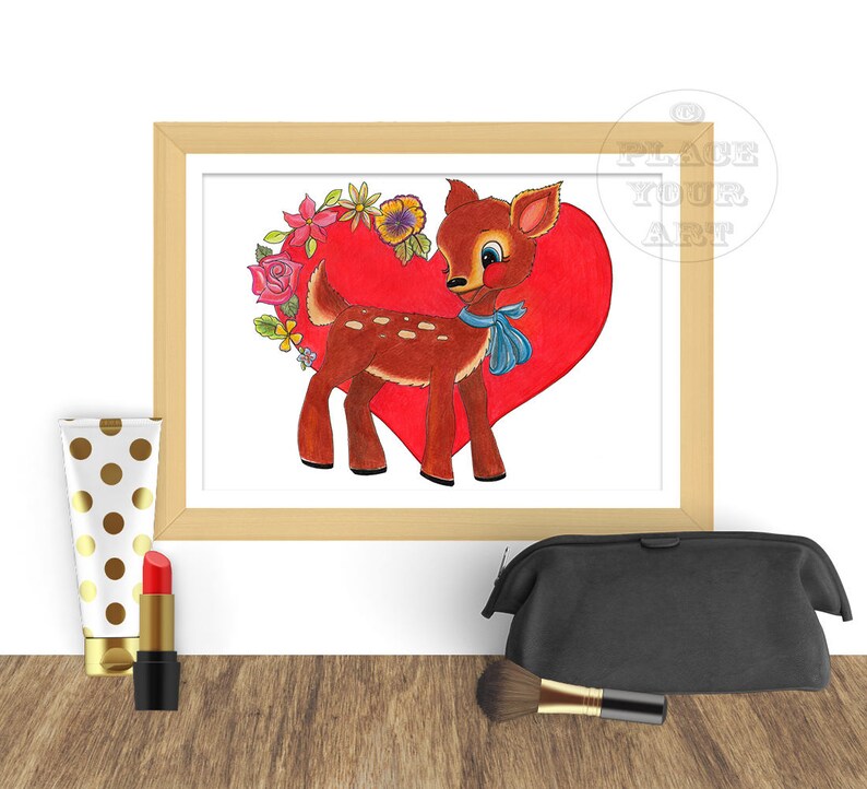 artist mockup frame photoshop smart object Bedroom art frame. Landscape mockup frame with make up fashion frame mock up