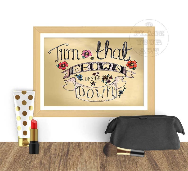 artist mockup frame photoshop smart object Bedroom art frame. Landscape mockup frame with make up fashion frame mock up
