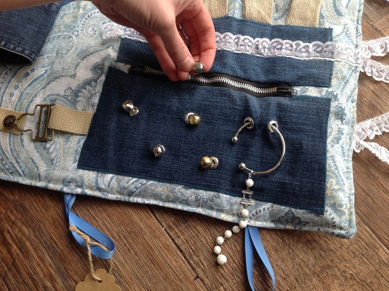 Adult Alzheimer's/Dementia Fidget Blanket Weighted 2lbs. | Etsy