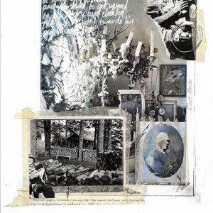 C&#39;est Morte Kunst Collage Print