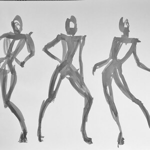 The Shifters - original watercolor painting