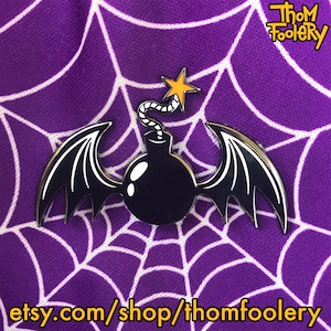 Acme Cartoon Bat Bomb Enamel Pin