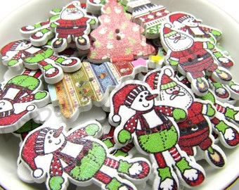 christmas wood buttons 2 hole holiday buttons christmas buttons christmas buttons sewing crafts button crafts scrap booking - Christmas Buttons christmas wood buttons 2 hole holiday buttons christmas buttons christmas buttons sewing crafts button crafts scrap booking - Christmas Buttons