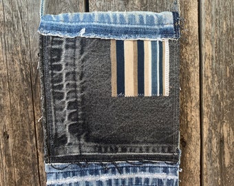 Bolso bandolera denim reciclado