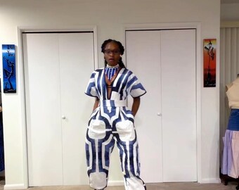 Upcycled jumpsuit,repurposed clothing  , jumpsuit