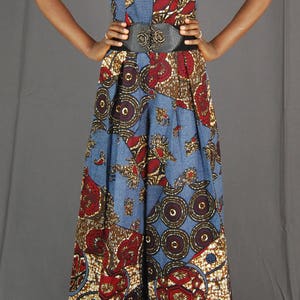 Ahdia Ankara Jumpsuit African Print Jumpsuit African Clothing for Women  Ankara Fashion Ankara Clothing African Jumpsuit 